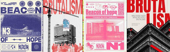 Brutalism design style reference